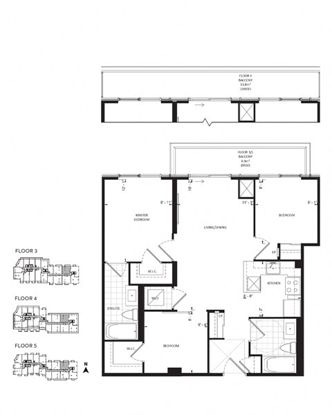 55 Smooth Rose Court & 325 Yorkland Blvd 1-3 Beds Apartment for Rent - Photo Gallery 143